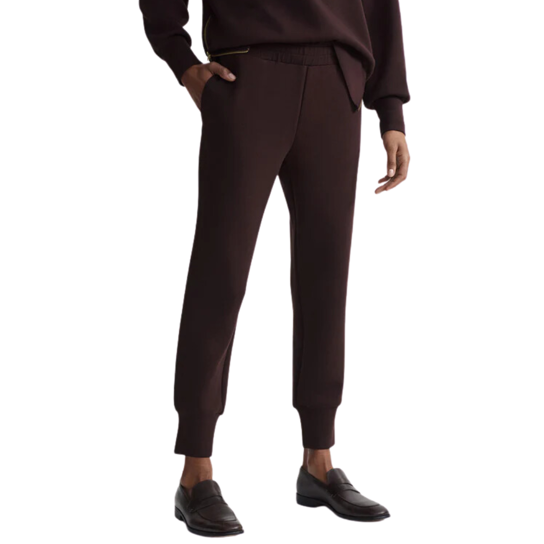 SLIM CUFF PANT 25" COFFEE