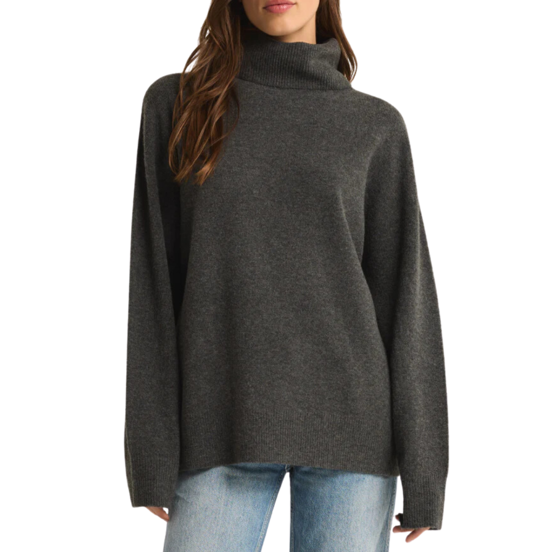 RICHIE SWEATER CHARCOAL GREY