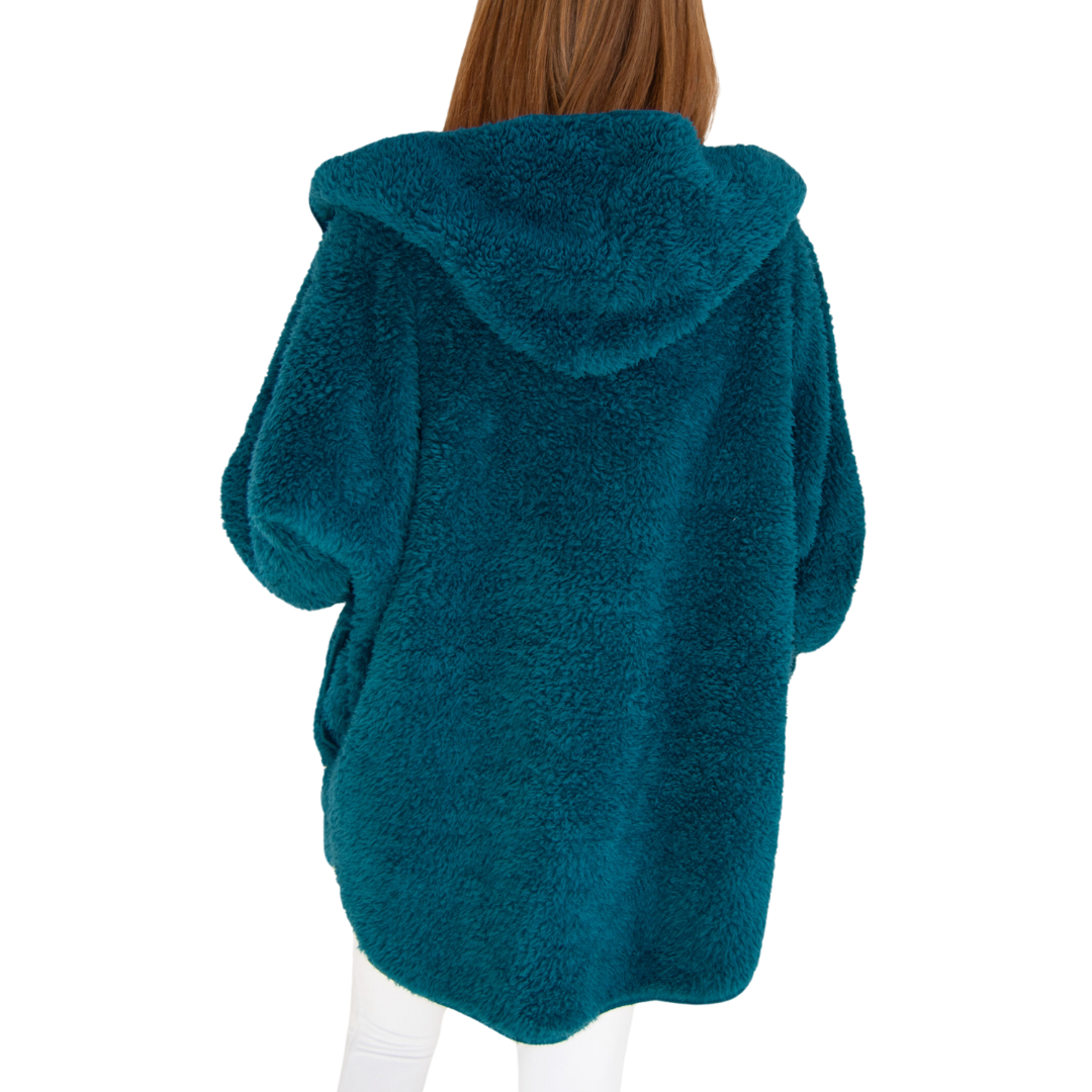 SAPPHIRE SEA SHERPA WRAP