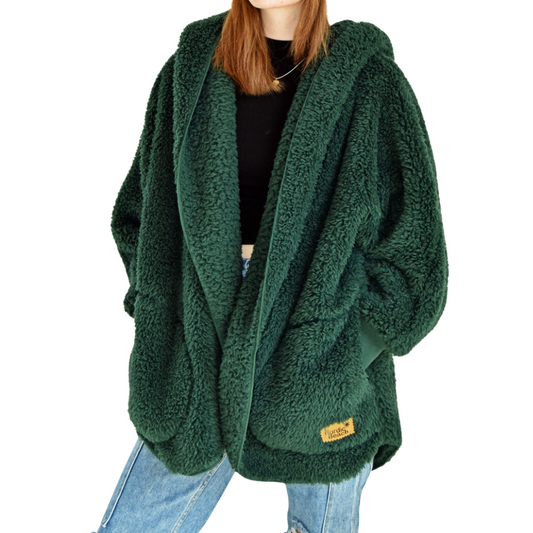 EMERALD FOREST SHERPA WRAP