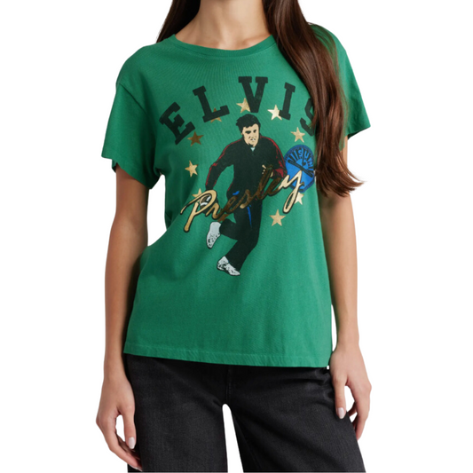 SUN RECORDS ELVIS TEE JADE