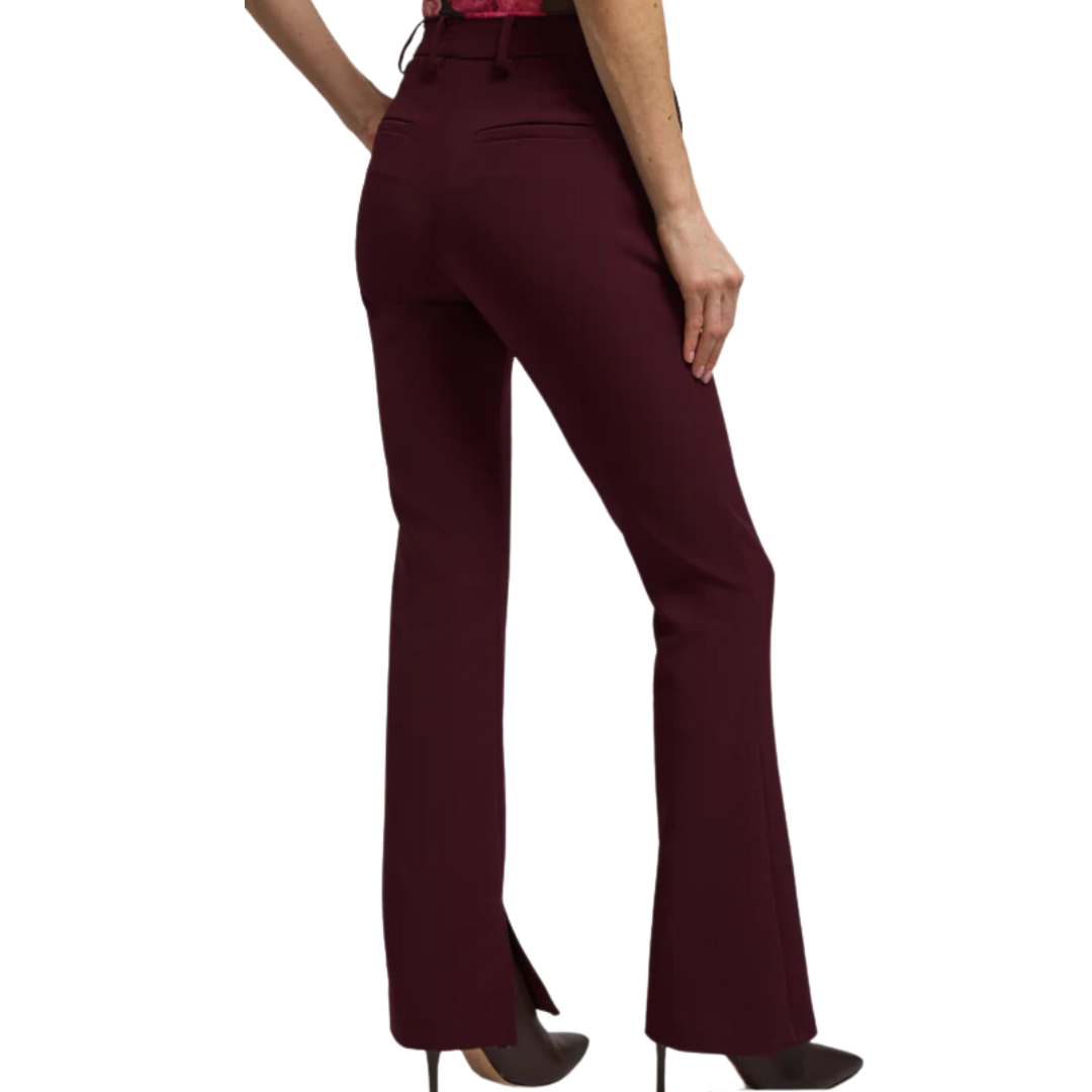 CADY CREPE PANT MALBEC