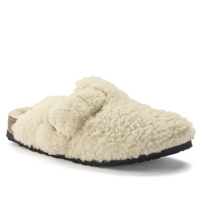 BOSTON BIG BUCKLE TEDDY EGGSHELL