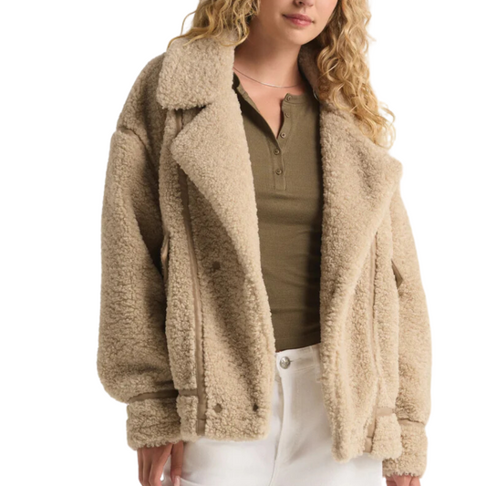 ARI SHERPA COAT FOSSIL