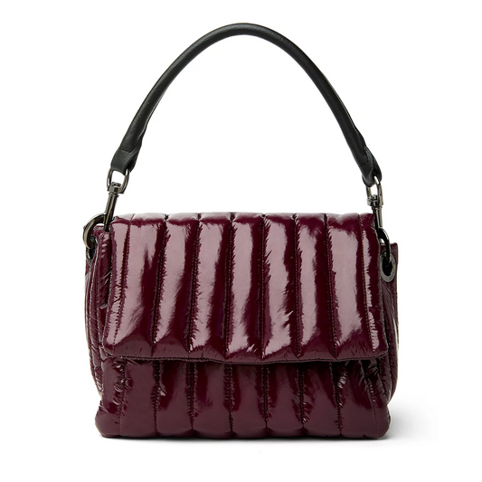 BAR BAG GLOSSY BURGANDY