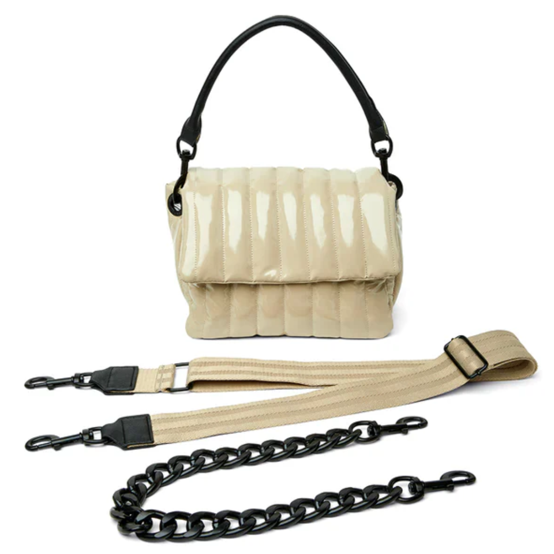 BAR BAG BLONDE PATENT