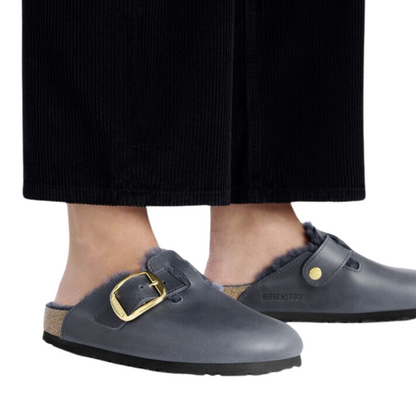 BOSTON BIG BUCKLE CLOG MIDNIGHT