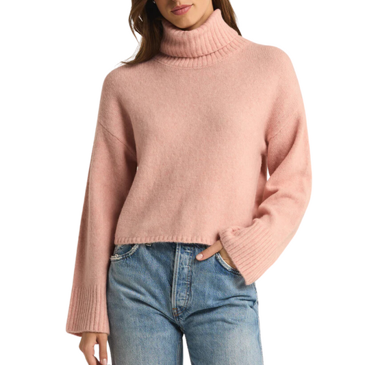 URSA SWEATER TOP CASHMERE PINK