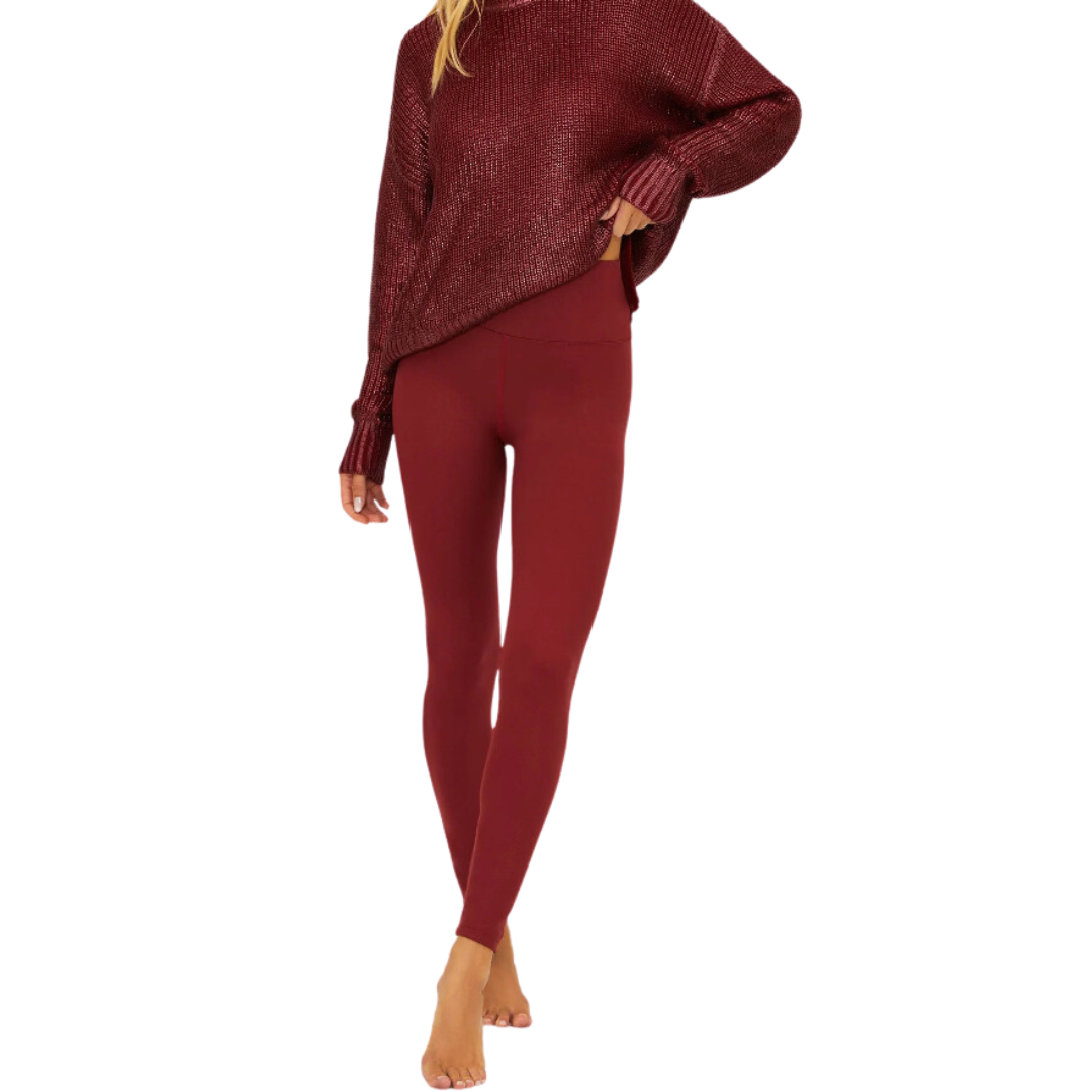 PIPER LEGGING MERLOT