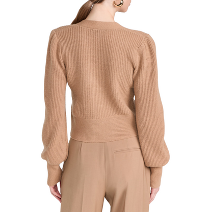 MONSE SADDLE BUCKLE CARDIGAN