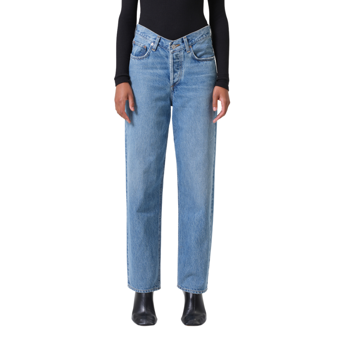 V WAIST BAGGY JEAN FAIRWAY