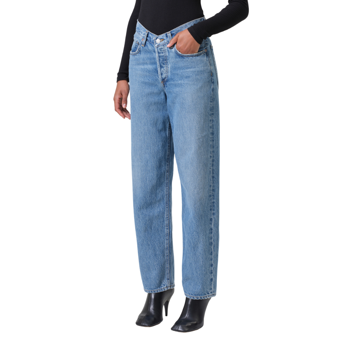 V WAIST BAGGY JEAN FAIRWAY