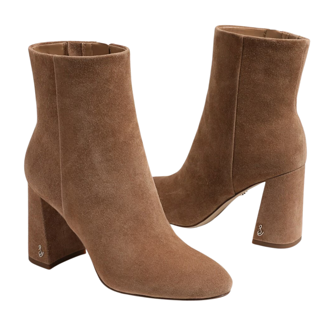 DARIA ANKLE BOOT ALMOND TAUPE SUEDE