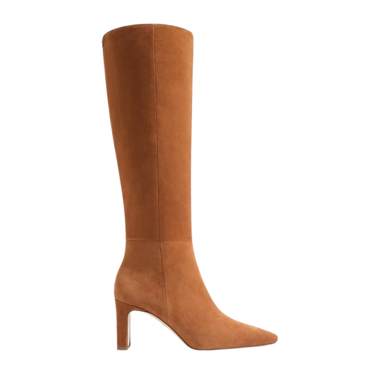 SYLVIA KNEE HIGH HEEL BOOT FRONTIER SUEDE