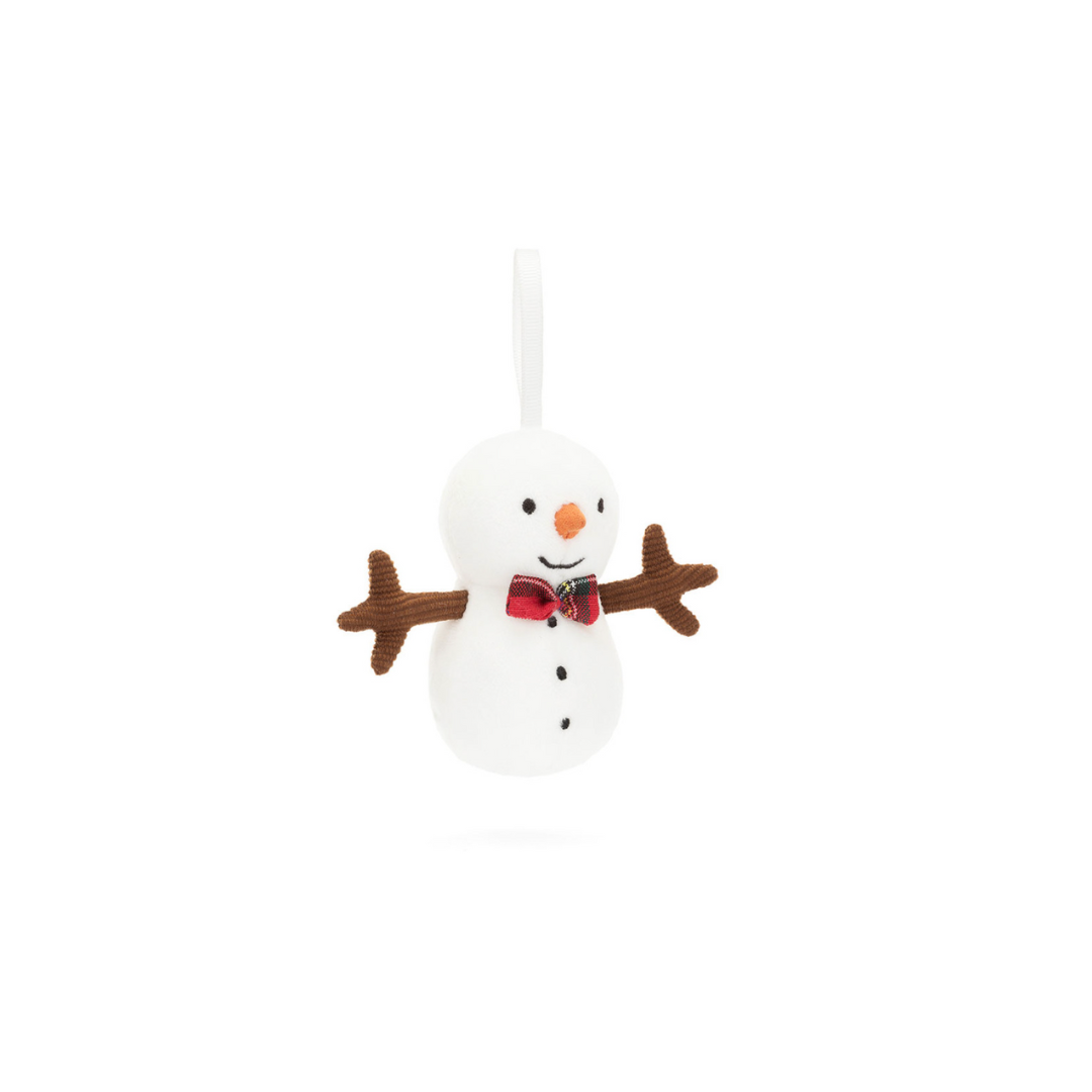 FESTIVE SNOWMAN ORNAMENT