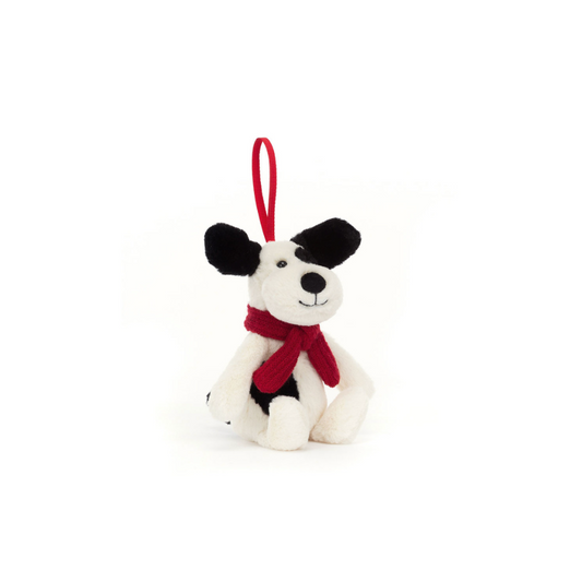 BASHFUL PUPPY ORNAMENT