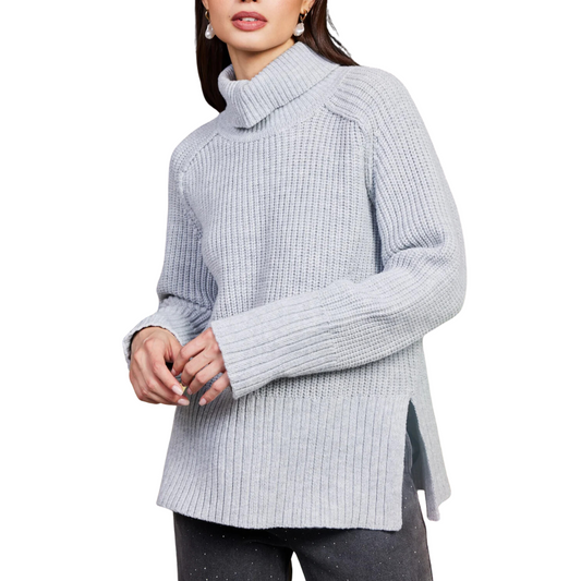 TURTLENECK SWEATER GREY