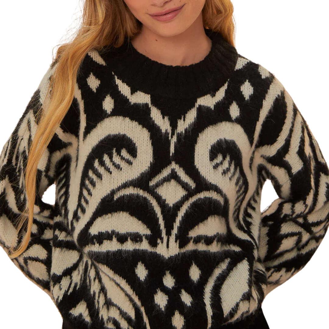 PINEAPPLE IKAT SWEATER