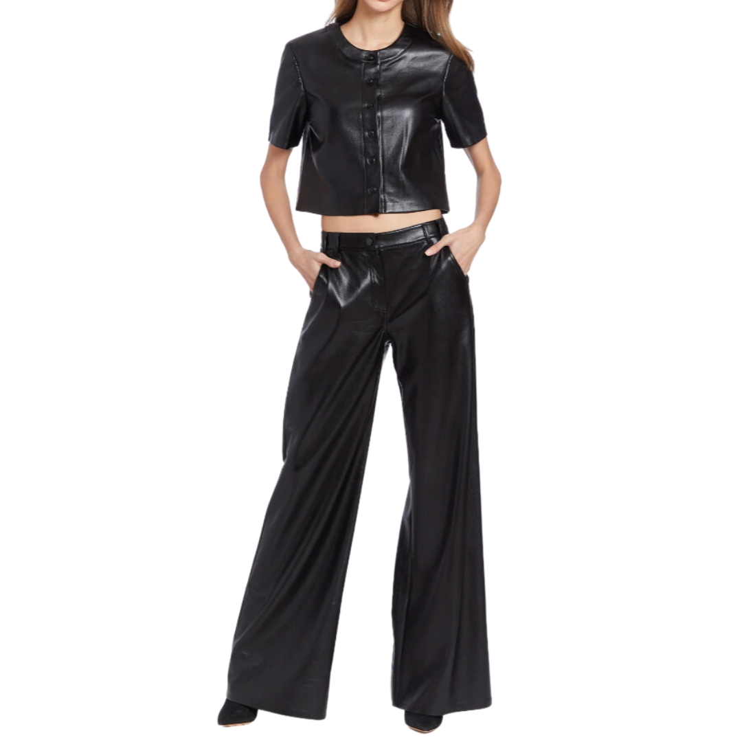 LENNON VEGAN PANTS BLACK