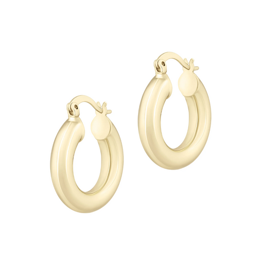 MINI HENDRIX HOOPS GOLD