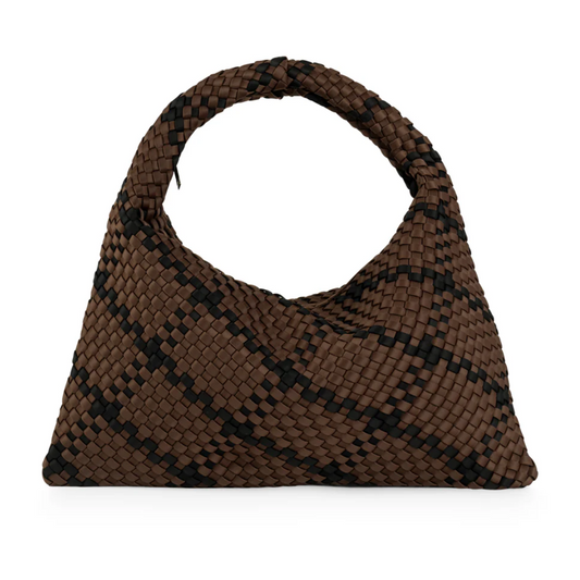 JONES WOVEN HOBO BAG ESPRESSO