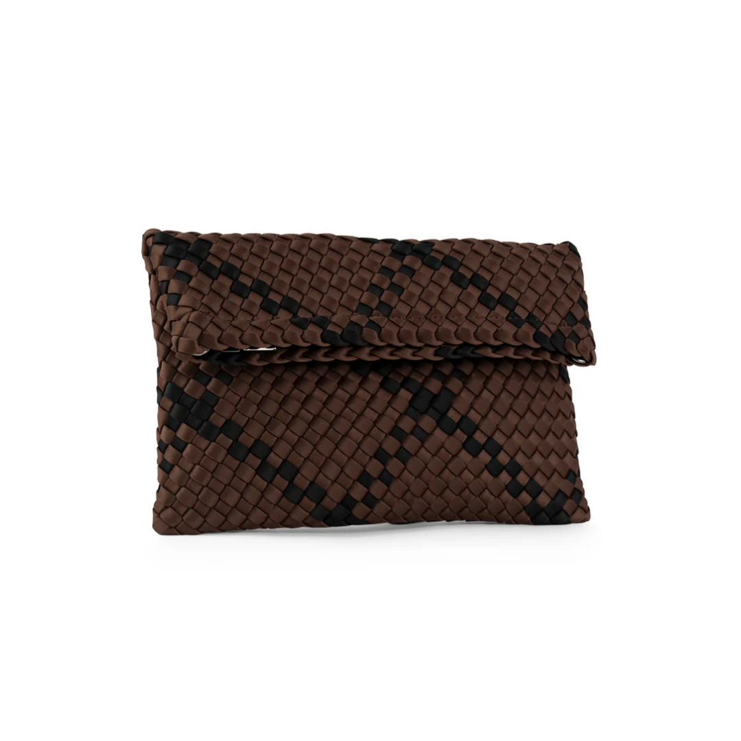 VAL WOVEN CROSSBODY ESPRESSO