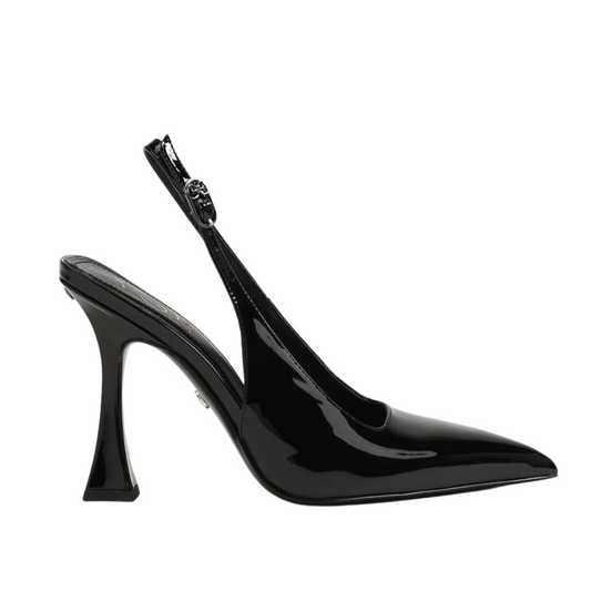 ODETTE HIGH HEEL SLING BACK BLACK