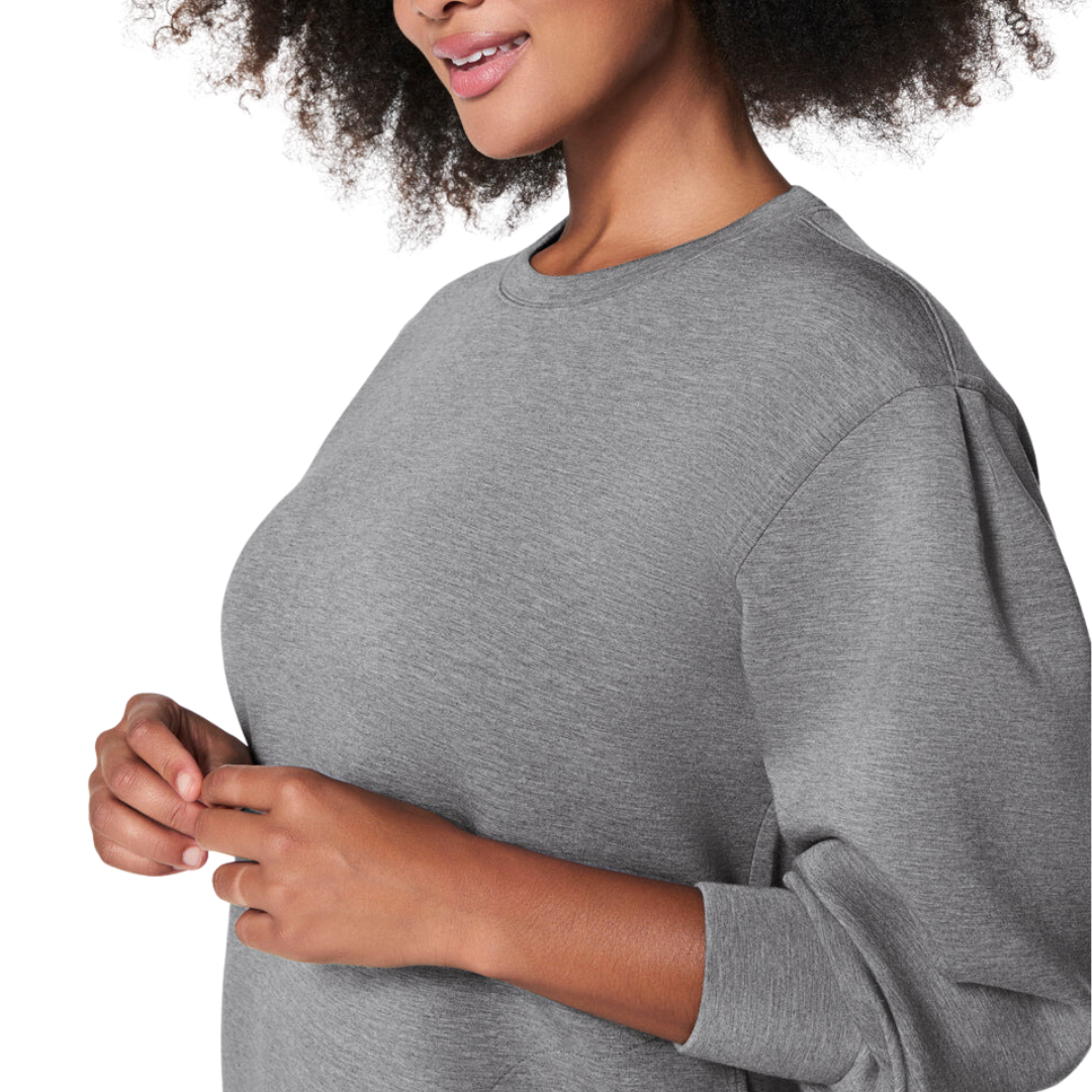 AIR ESSENTIALS CREW NECK DRESS GREY