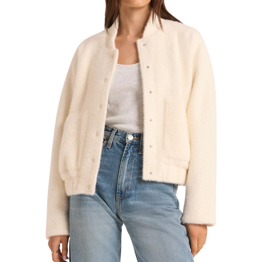 LEX BOMBER JACKET SEA SALT