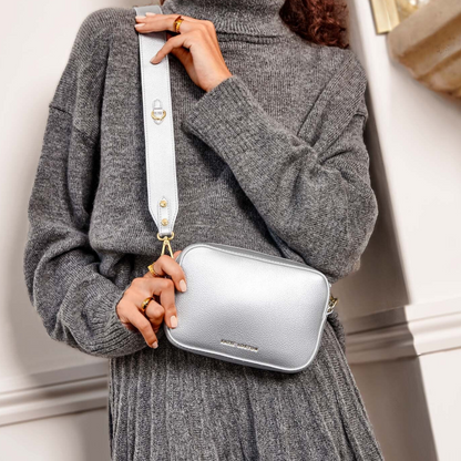 ZANA MINI CROSSBODY BAG SILVER