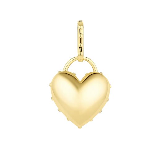 HEART STATEMENT CHARM