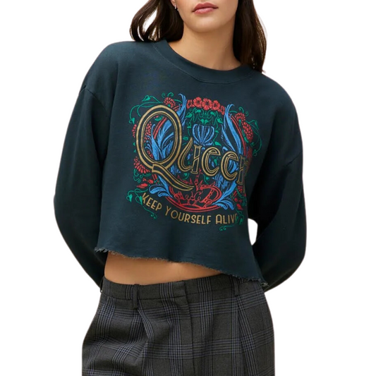 QUEEN KEEP YOURSELF ALIVE SWEATSHIRT