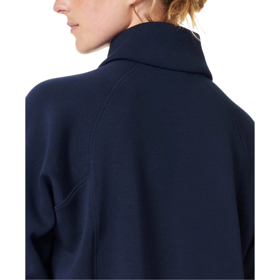 AIRESSENTIALS HALF ZIP TIMELESS NAVY