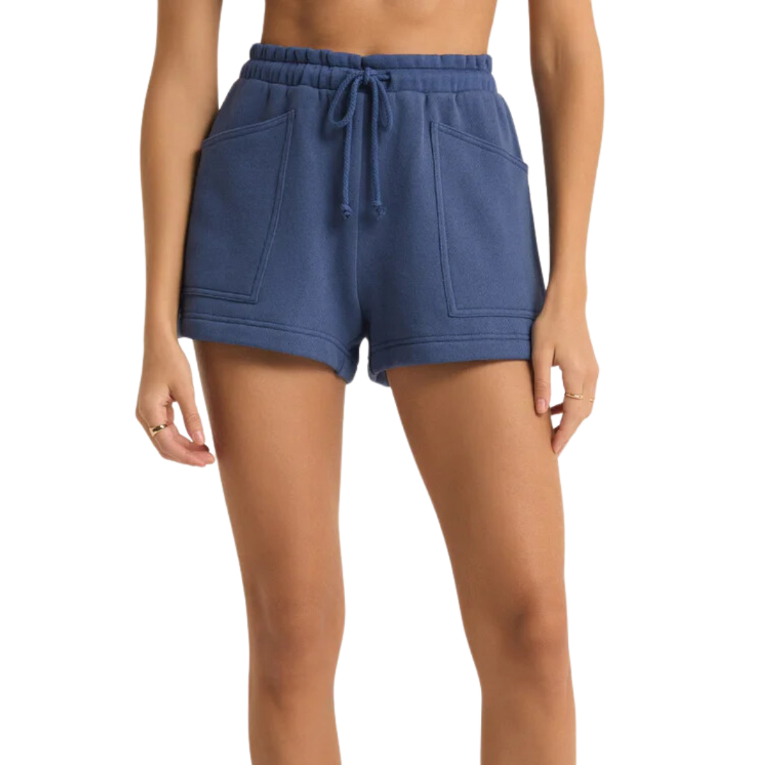 PATIO FLEECE SHORT NAVY