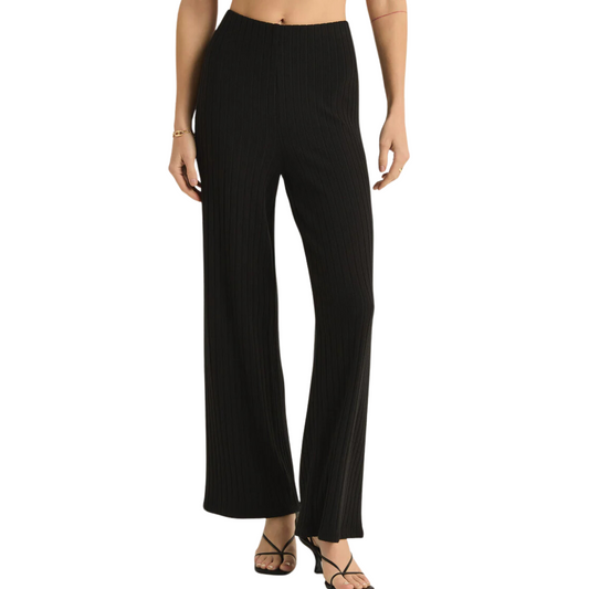 MONTE RIB PANT BLACK