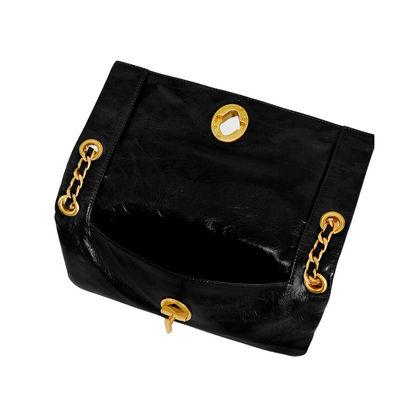 G MEDIUM SHOULDER BAG BLACK