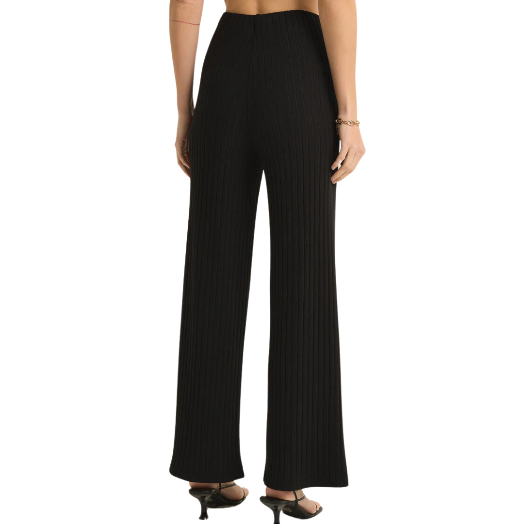 MONTE RIB PANT BLACK