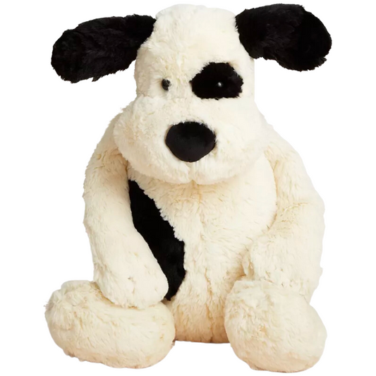 BASHFUL BLACK & CREAM PUP HUGE