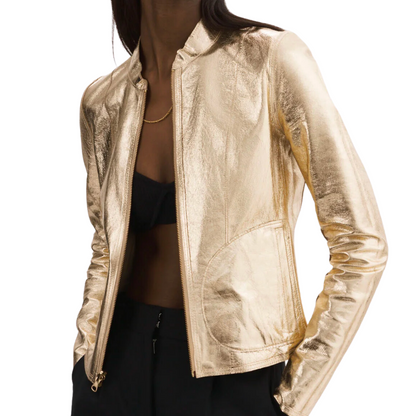 CHAPIN REVERSIBLE JACKET WHEAT / GOLD