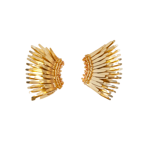 MINI MADELINE EARRINGS GOLD