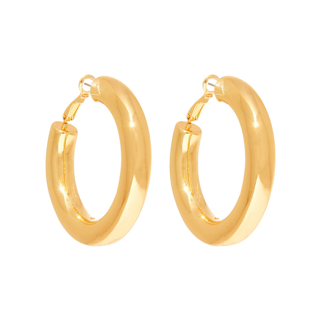 EMMA LUX HOOPS GOLD