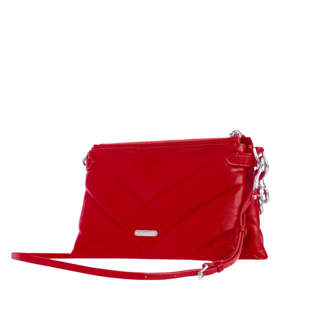 EDIE MAXI MEDIUM CROSSBODY CHILI