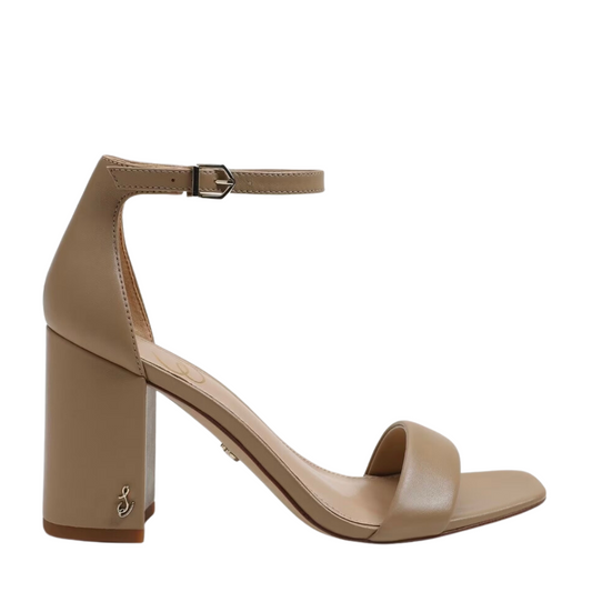 DANIELLA BLOCK HEEL SANDAL SOFT BEIGE