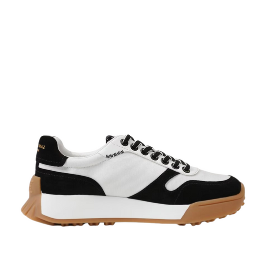 LAYLA SNEAKER BLACK AND WHITE