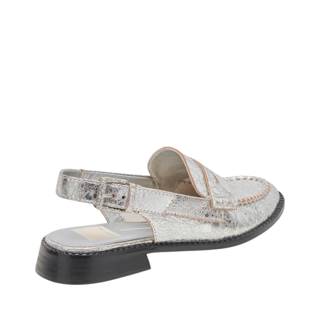 HARDI SLINGBACK LOAFER SILVER