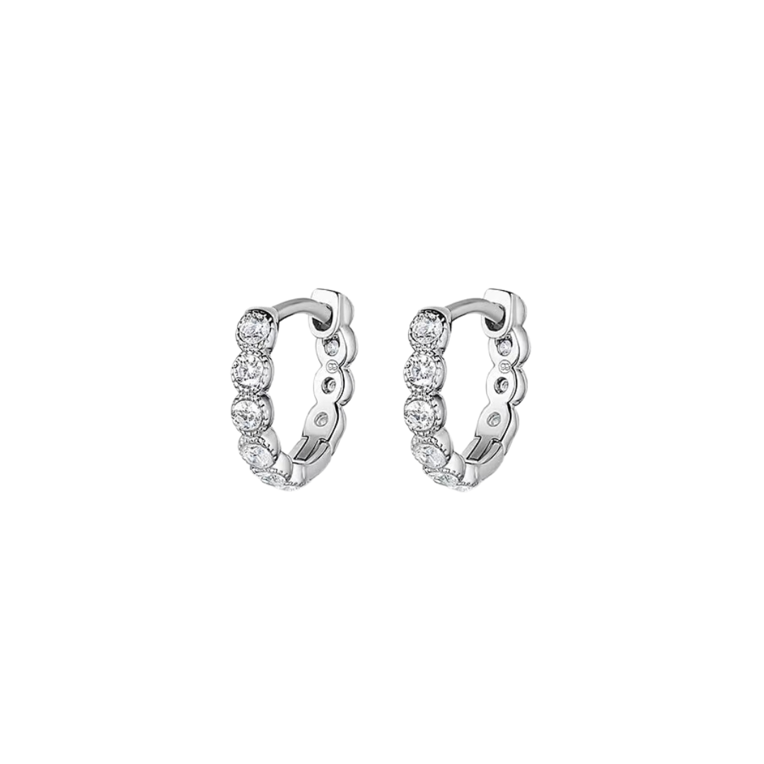 MADISON SHIMMER HUGGIES SILVER