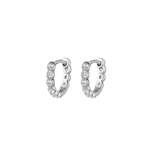 MADISON SHIMMER HUGGIES SILVER