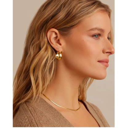 BANKS HOOPS EARRING