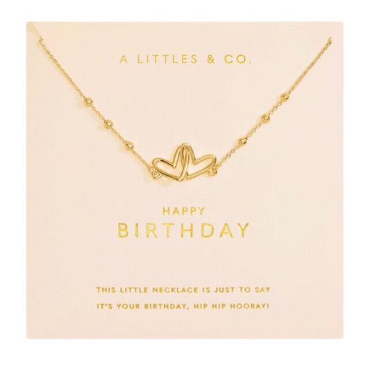 HAPPY BIRTHDAY NECKLACE