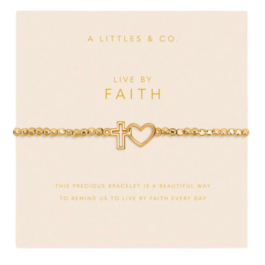 LIVE BY FAITH BRACELET